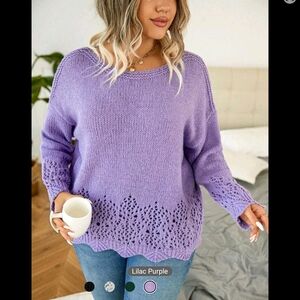Women's Purple Sweater